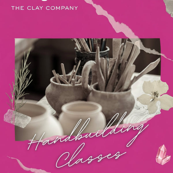 Hand-building Pottery by The Clay Company