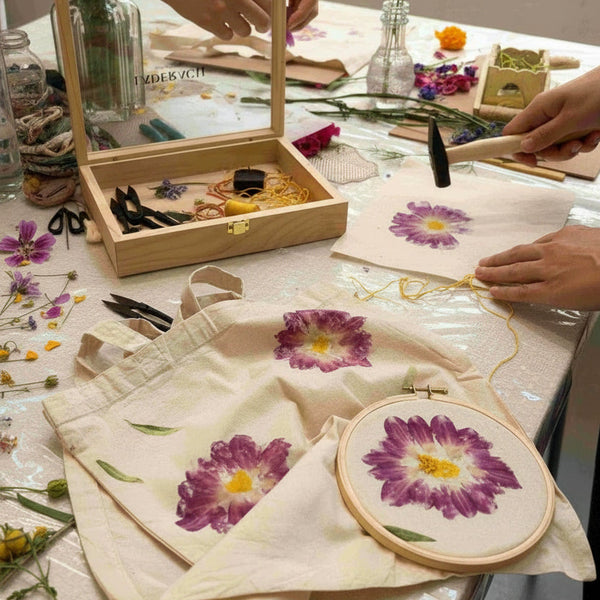 Blooming Tote- A Japanese Embroidery Workshop