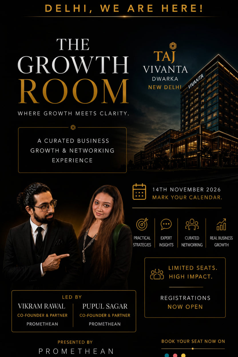 The Growth Room by Promethean- A Curated Business Growth And Networking Experience