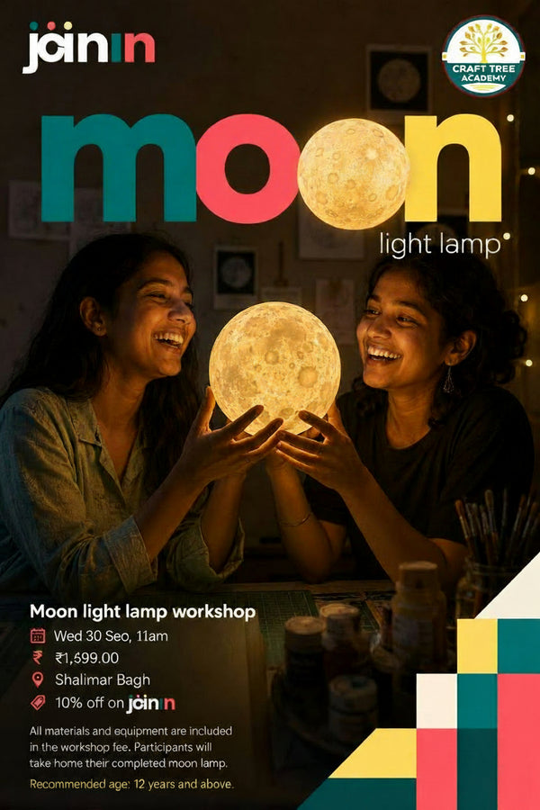 Moon Lamp Making Workshop