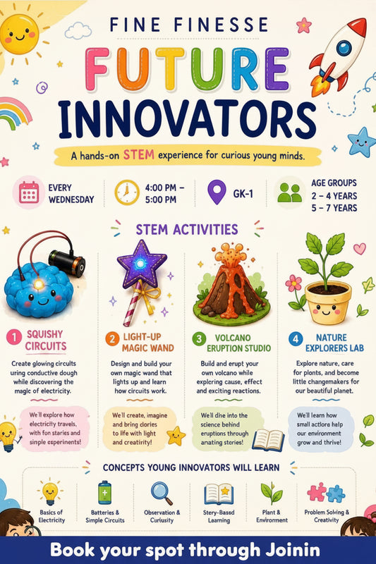 FUTURE INNOVATORS- STEM Workshop (4 weeks)