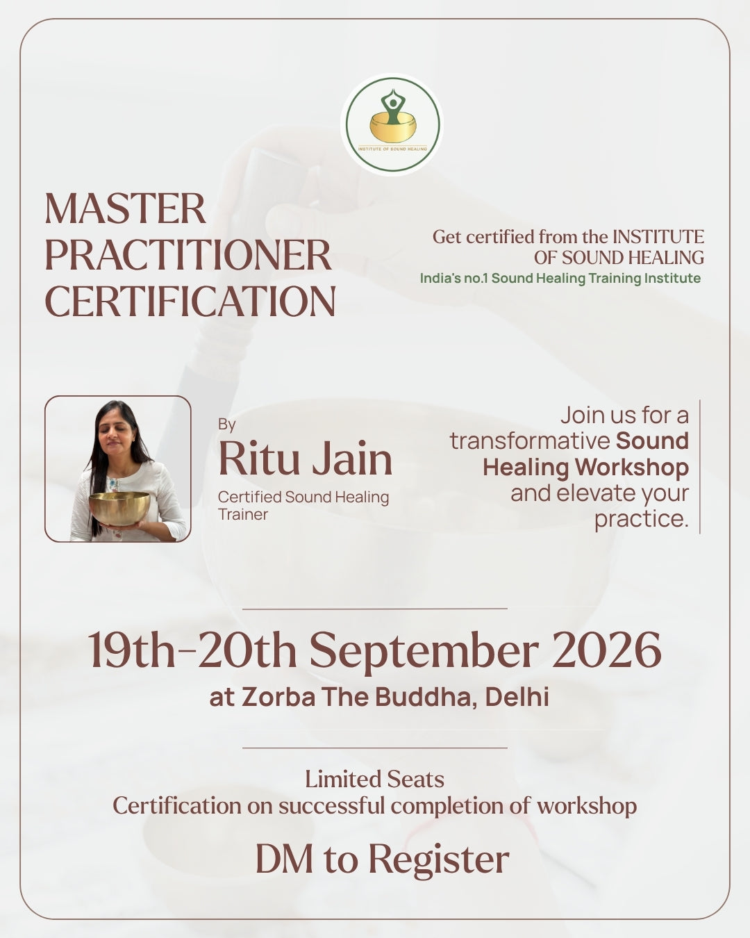 Sound Healing Certification