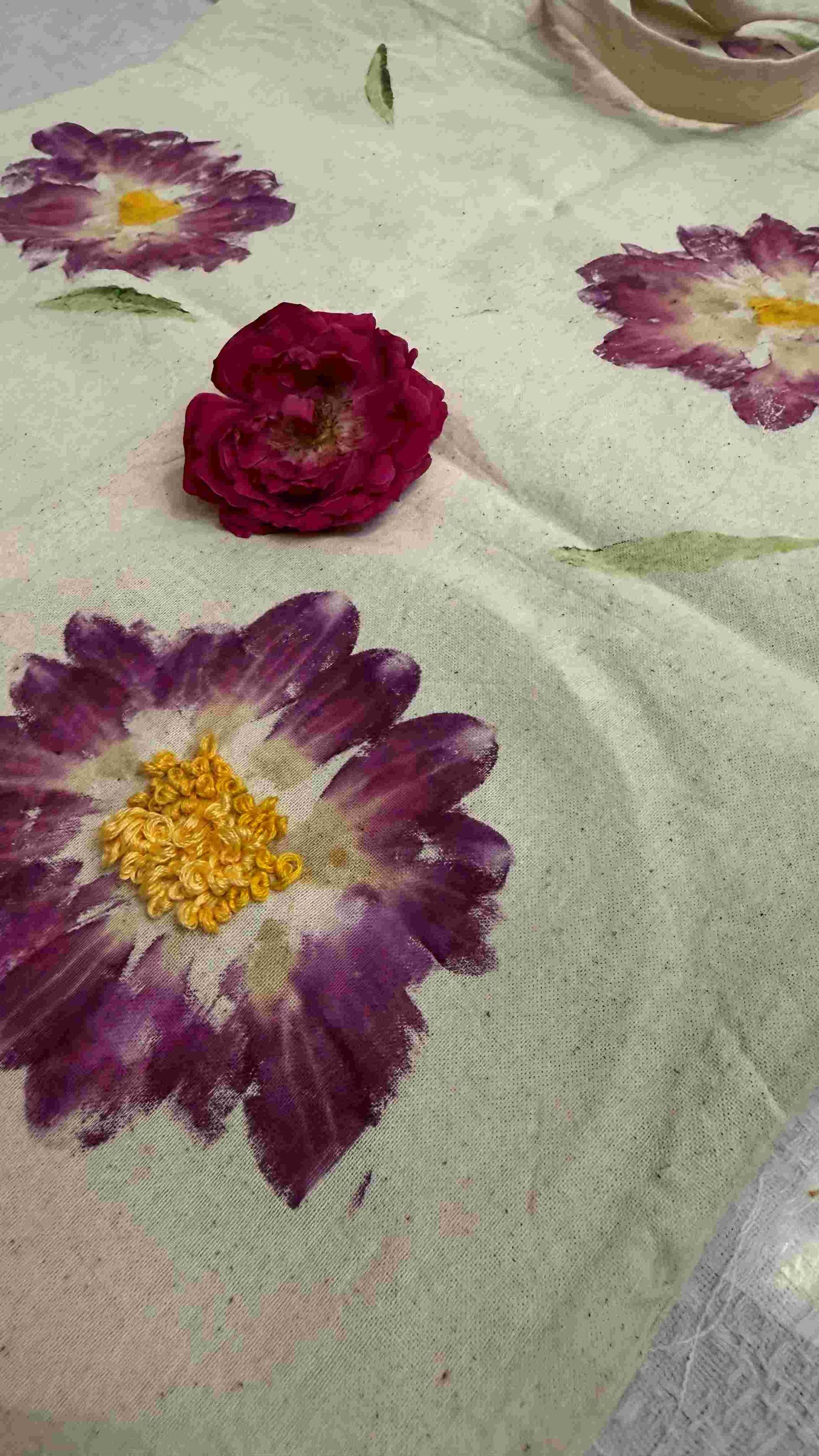 Blooming Tote- A Japanese Embroidery Workshop