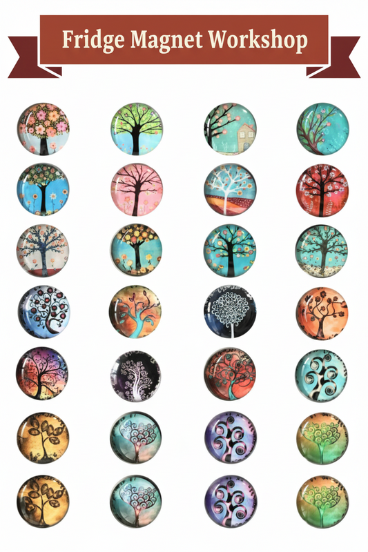 Fridge Magnet Clay Workshop