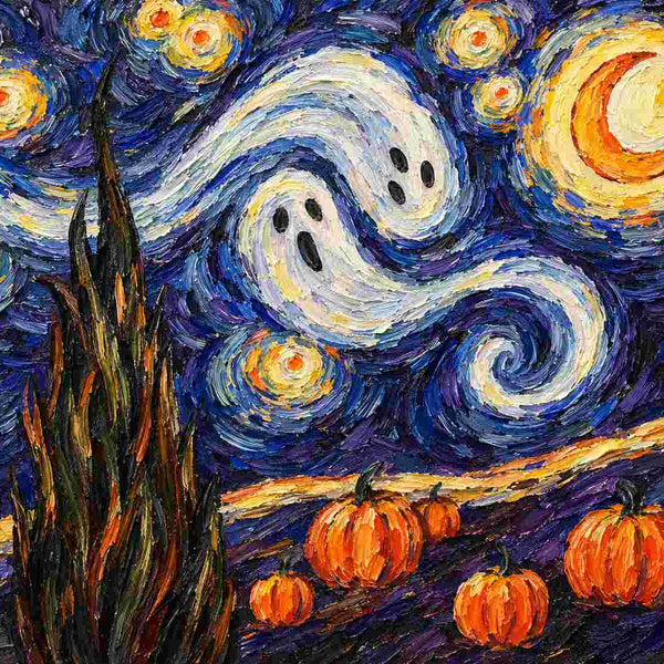 Halloween party and painting