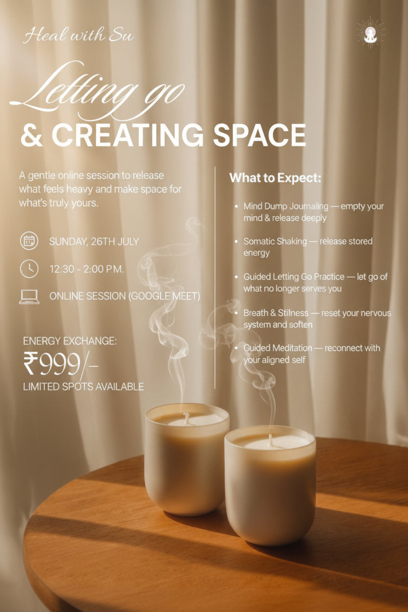 Breath Work- Letting Go and Creating Space