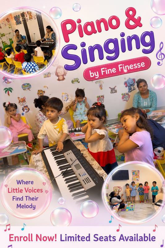 Music Atelier- Piano and Singing (2-5 years)