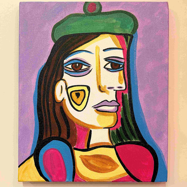 Abstract painting for kids - Young Picasso (6+)