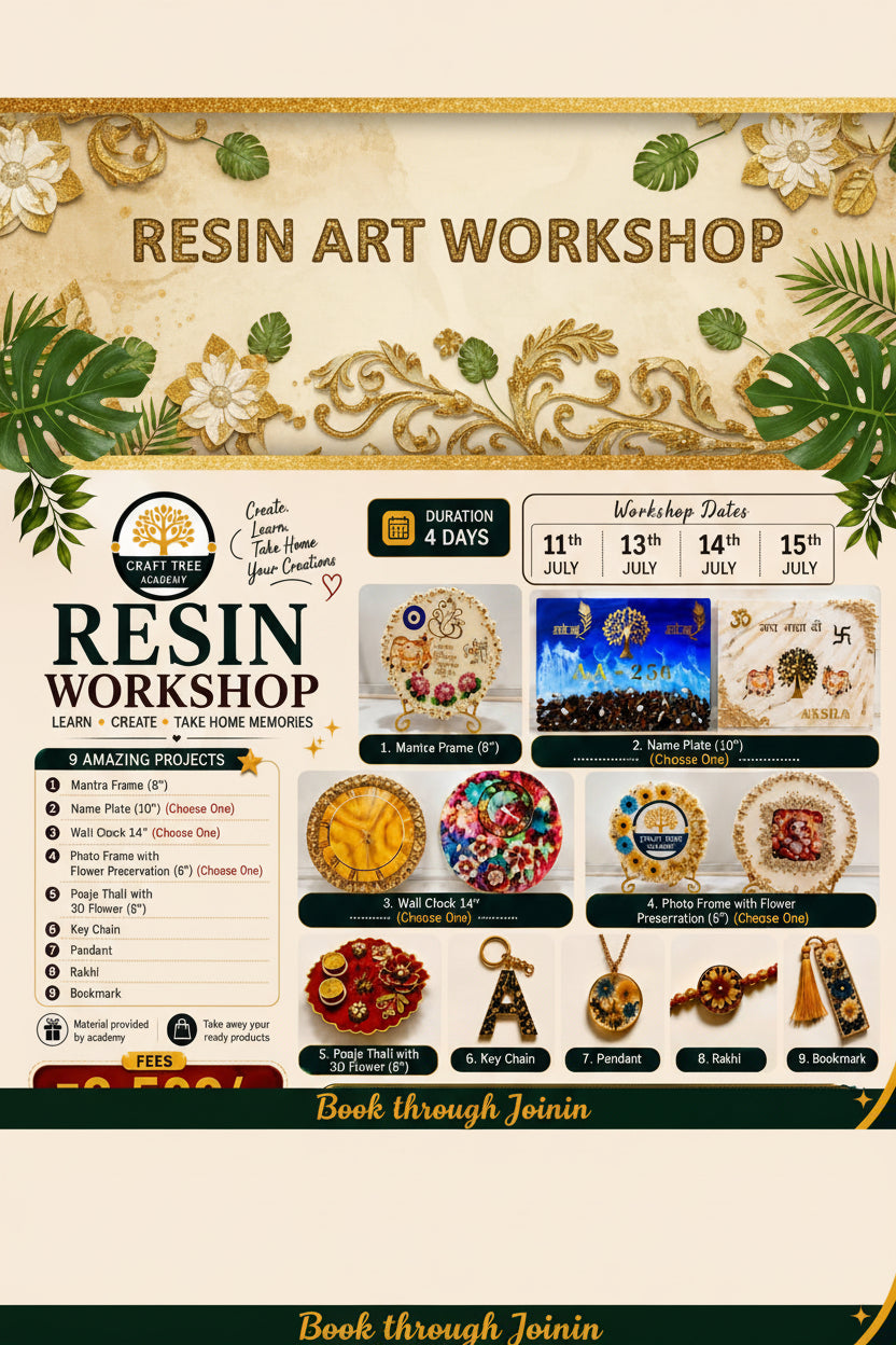 Resin Art Course (4 Days)