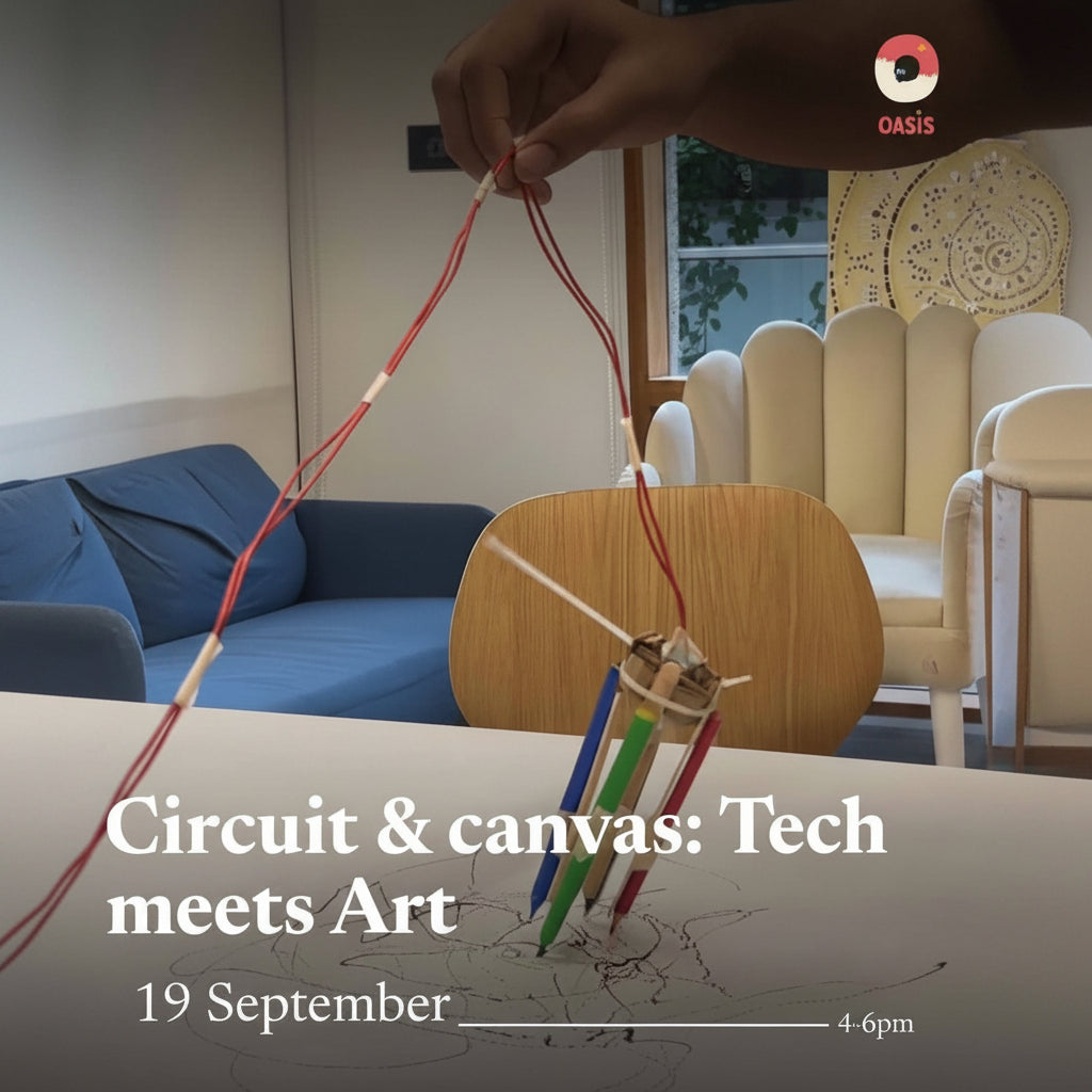 Tech Meets Art- Circuit & Canvas
