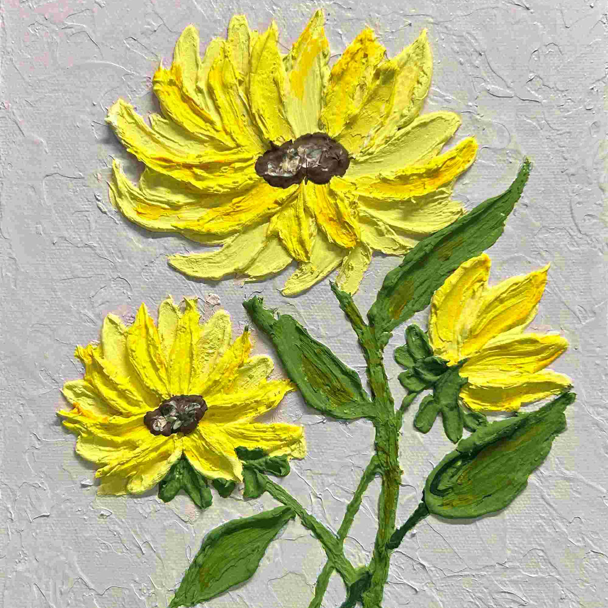 Texture painting workshop