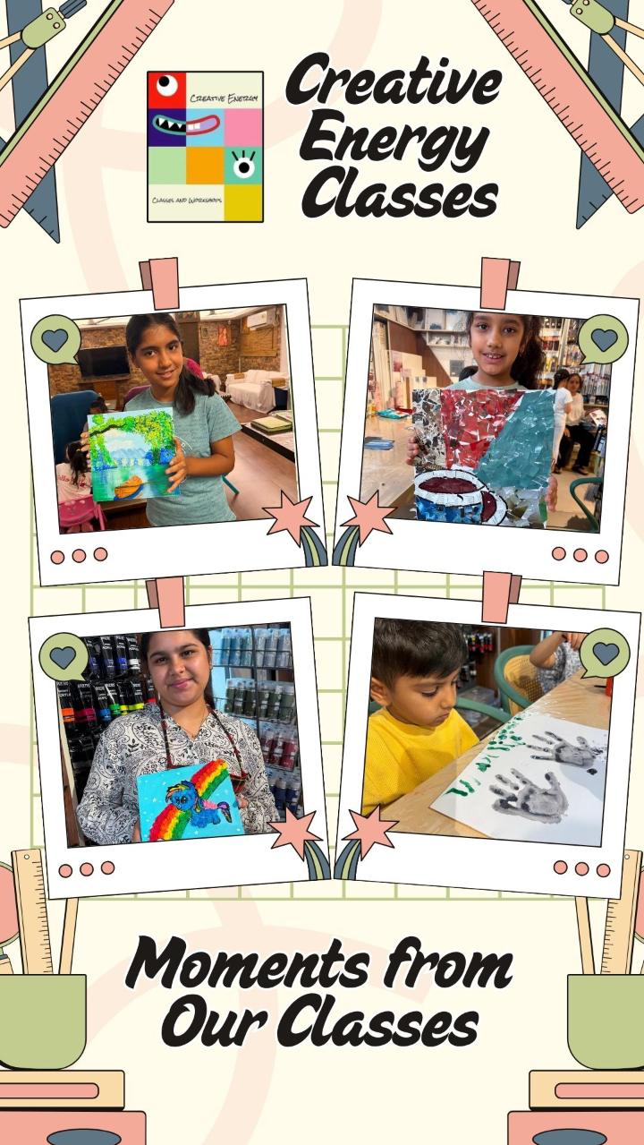 Regular Art Classes (3-15 years)