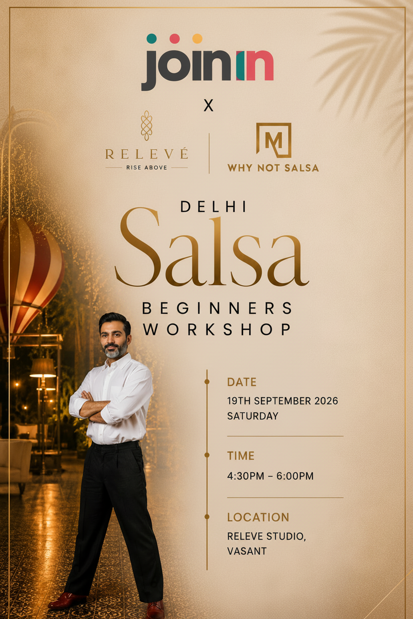 Salsa Dance Workshop for Beginners in Delhi | Learn Salsa in Vasant Kunj