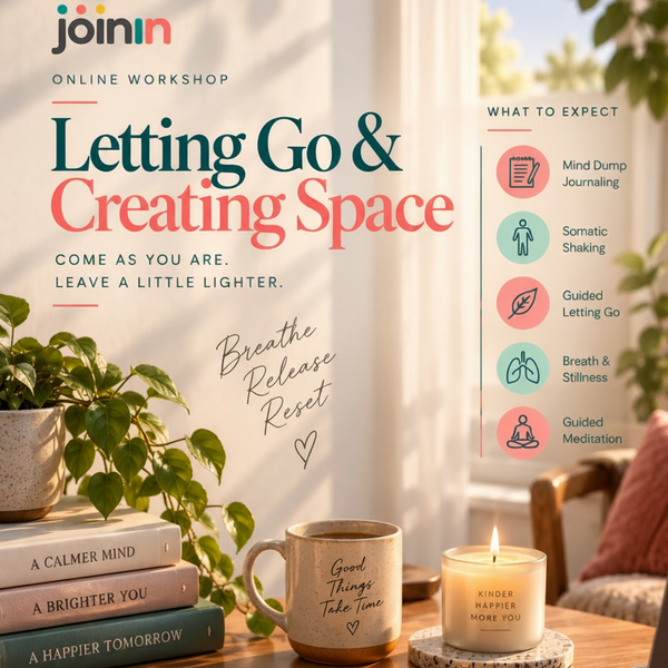 Letting Go- Journaling Workshop (Online)